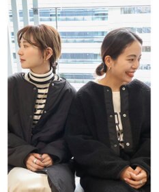 AMERICAN HOLIC 【WEB限定】あったかリバーシブルキルティングコート