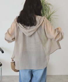 AMERICAN HOLIC シアーフーディーシャツ