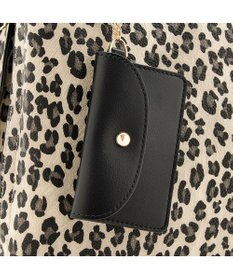 MioFIRANO カジュアルシックレオパードハンドバッグ 2WAY パスケース付き　FIRANO フィラノ