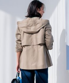 組曲 L 【フード取り外し可】2WAYショート丈ライトアウター