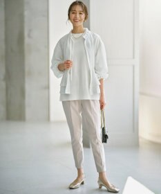 組曲 L 【WEB限定】コットンポリエステル リラクシーニット