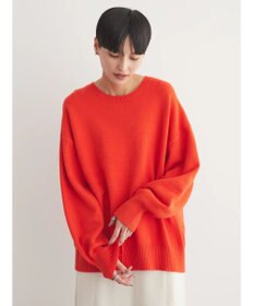 AMERICAN HOLIC バイパチ袖ボリュームニットプルオーバー　