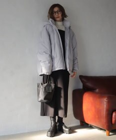 WEGO 【25年秋冬新作/ユニセックス着用ITEM/SMLサイズ展開】2WAYパファーブルゾン