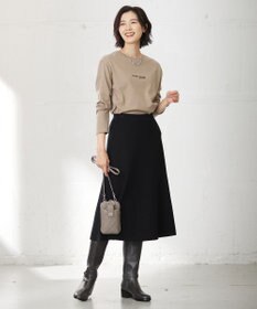 J.PRESS LADIES 【洗える】VIS/PE MILANO ニット スカート