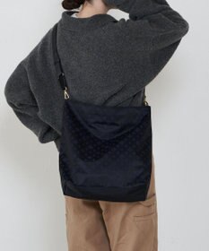 russet ナイロンジャガード2WAYショルダーバッグ(CE-1622)