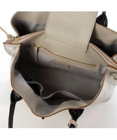 UNBILLION perche ゴートユーティリティヒネリかぶせA4トート