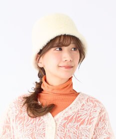 MOONBAT estaa ボリュームヘアリーサーモ バケットハット／サイズ調整可／手洗い