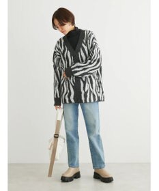 Green Parks 柄アソートニットカーディガン