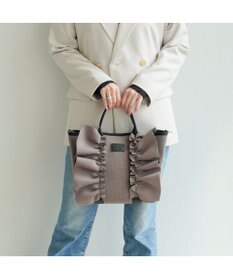 ACE BAGS & LUGGAGE JEWELNA by Jewelna Rose フリルトートバッグ 16205 軽量 2WAY ショルダーバッグ リボン