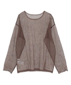 Green Parks シアークラッシュプルオーバー