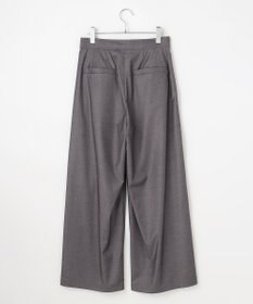 #Newans 【洗濯機可/しわになりにくい】ベリーワイドパンツ