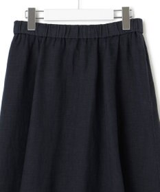 23区 【洗える】LIBECO フレア ロングスカート