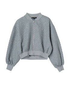 Green Parks ・ＳＵＧＡＲ　ＳＰＯＯＮ　エンボスチェックブルゾン