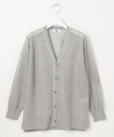 J.PRESS LADIES 【WEB限定カラーあり・洗える】Vis/Peスパーク ニット カーディガン