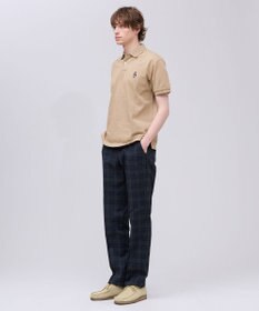 J.PRESS MEN クールマックスサッカー ステムテーパードパンツ