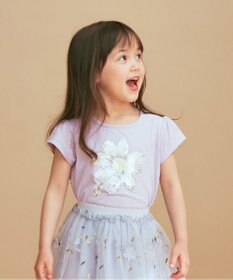 ANY KIDS シャラシャラビーズ Ｔシャツ