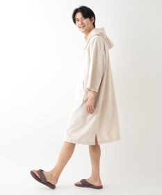 UCHINO エアリータッチ ポケット付サウナポンチョ