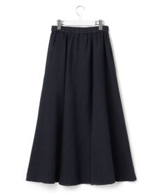 23区 L 【洗える】LIBECO フレア ロングスカート