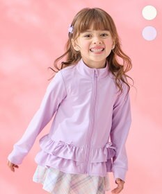 ANY KIDS 裾フリル ラッシュガード