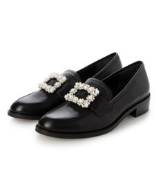 MODE ET JACOMO <carino>ビジューバックルローファー