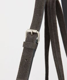 russet ステンシルデザインスエード2WAYトートバッグ(CE-1639)