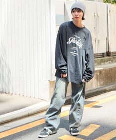 WEGO 【ユニセックス着用ITEM】スノーダイグラフィックT（LS）