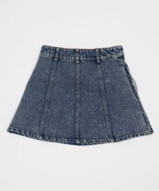 WEGO デニムフレアミニスカート