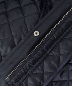 #Newans 【セレモニーにも】〈亀恭子さんコラボ〉キルティングロングコート