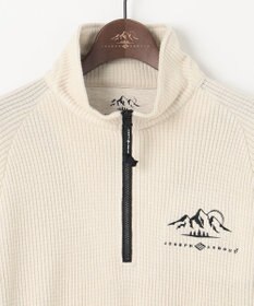 JOSEPH ABBOUD MOUNTAIN 【吸湿発熱/蓄熱保温/ソフト】ソフトウォームワッフル ポロシャツ