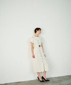 GRACE CONTINENTAL ベルト付ジャンパースカート