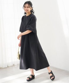 UNFILO FINE MOVE ボリュームスリーブ ワンピース