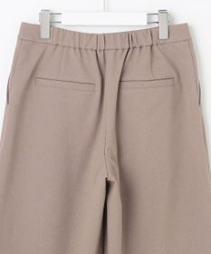 J.PRESS LADIES L 【WEB限定カラーあり・洗える】ツムギート flannel ワイド クロップド パンツ