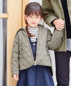 ANY KIDS キルティングブルゾン