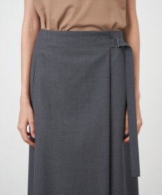 ATON WOOL TROPICAL | ラップドスカート