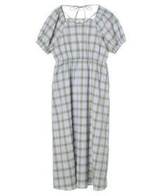 earth music&ecology ホルターネックシャーリングワンピース