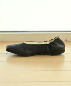 nouvelleRobe Oū 【本革・高反発】Square-plain スクエアトゥ Vカットパンプス