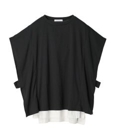 Green Parks ポンチョ風レイヤードチュニック