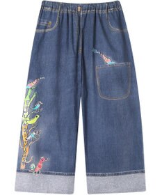 tsumori chisato SLEEP ツモリチサト ボトムス 綿100%(本体) 楊柳素材 8分丈 レディース UOT215 /ワコール