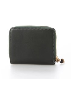 UNBILLION perche ジェムストーンチャームハーフラウンドウォレット