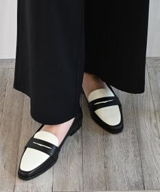 APOM 日本製 晴雨兼用スクエアトゥコインローファー15＜CRAHUG限定＞