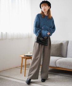 WEGO ブラッシュニットショートプルオーバー