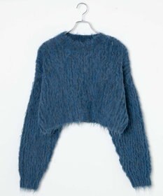 WEGO ブラッシュニットショートプルオーバー