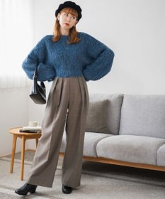 WEGO ブラッシュニットショートプルオーバー