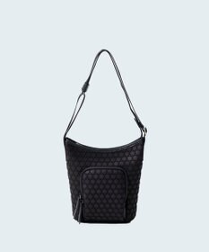 MIYABIYA LAQUOH【撥水加工】篭目柄エンボスボンディング ポケットショルダー