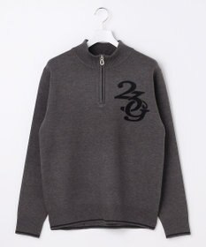 23区GOLF 【MEN】ロゴグラフィックもちもちニット