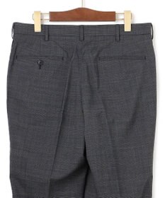 J.PRESS MEN 驚きの軽さ【洗える / 高通気性 / ストレッチ性 / 防シワ】グレナカートチェック スラックス / ノータック