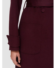 JOSEPH ダブルフェイスカシミヤ　ロングコート