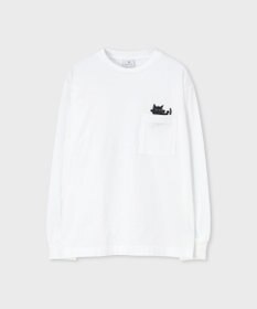 Paul Smith キャット プリント 長袖Tシャツ