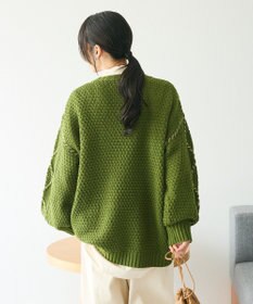 CRAFT STANDARD BOUTIQUE ハンドステッチケーブルニットチュニック