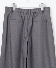 J.PRESS LADIES L 【洗える】T/Rウォッシャブルギャバ ワイド パンツ